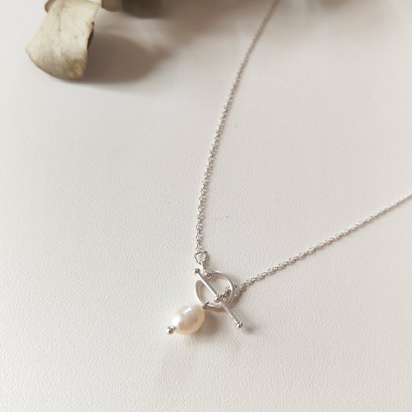 Toggle Freshwater Pearl Necklace