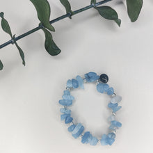 Load image into Gallery viewer, Aquamarine Cluster Bracelet
