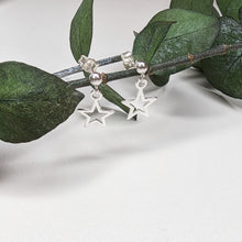 Load image into Gallery viewer, Hollow Star French Stud Earrings
